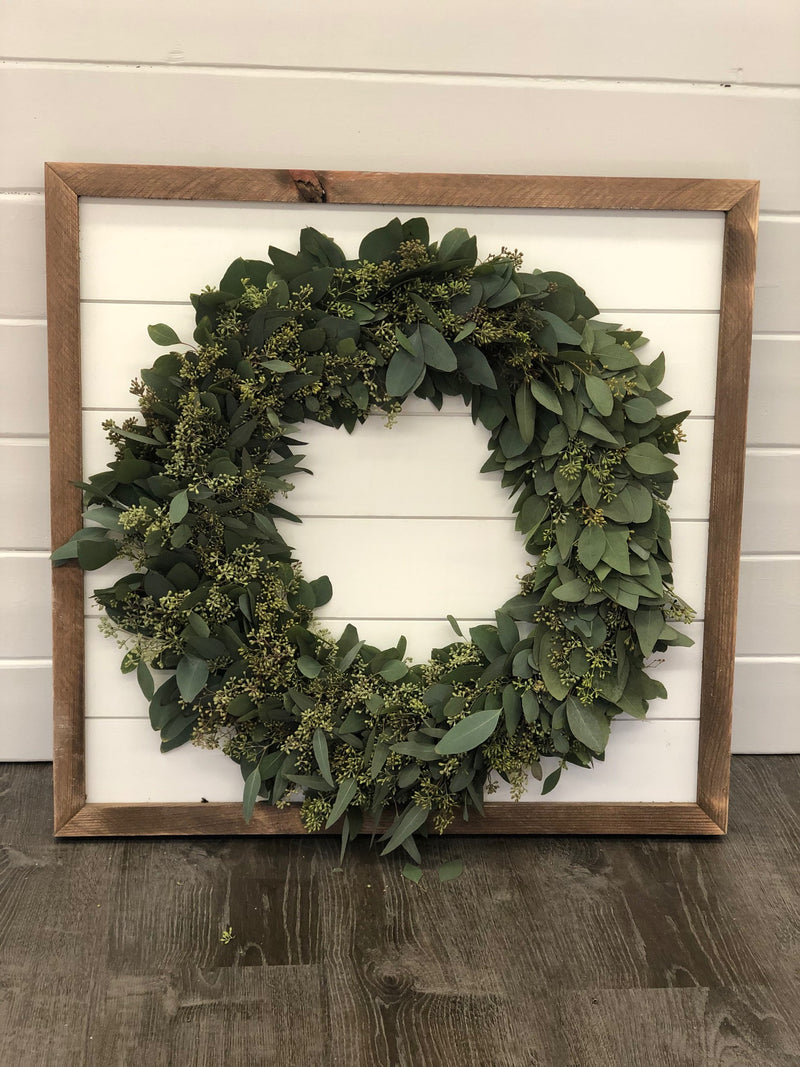Seeded Eucalyptus Wreath