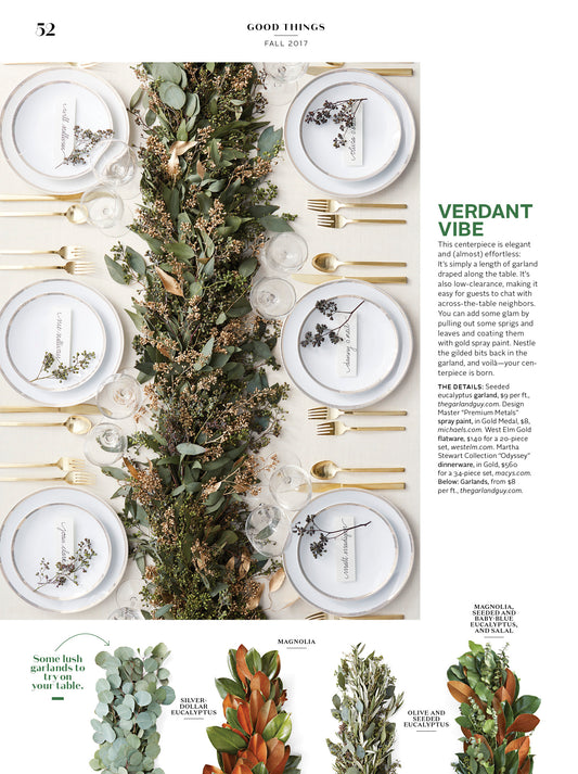 Martha Stewart Wedding Magazine, Full Page Promo