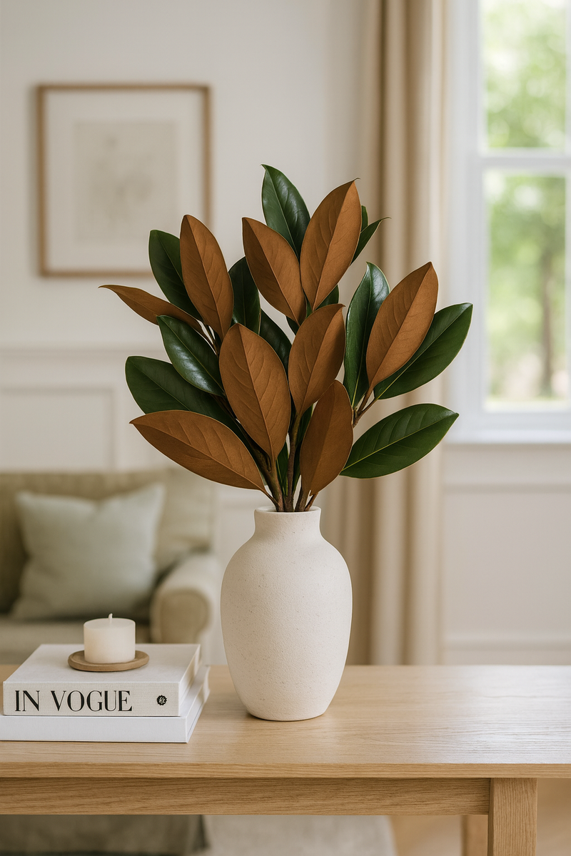 Fresh Magnolia Branches | Real Magnolia Foliage for Arrangements, Wreaths, Garlands & Holiday Decor, Fall Decor, Thanksgiving Decor