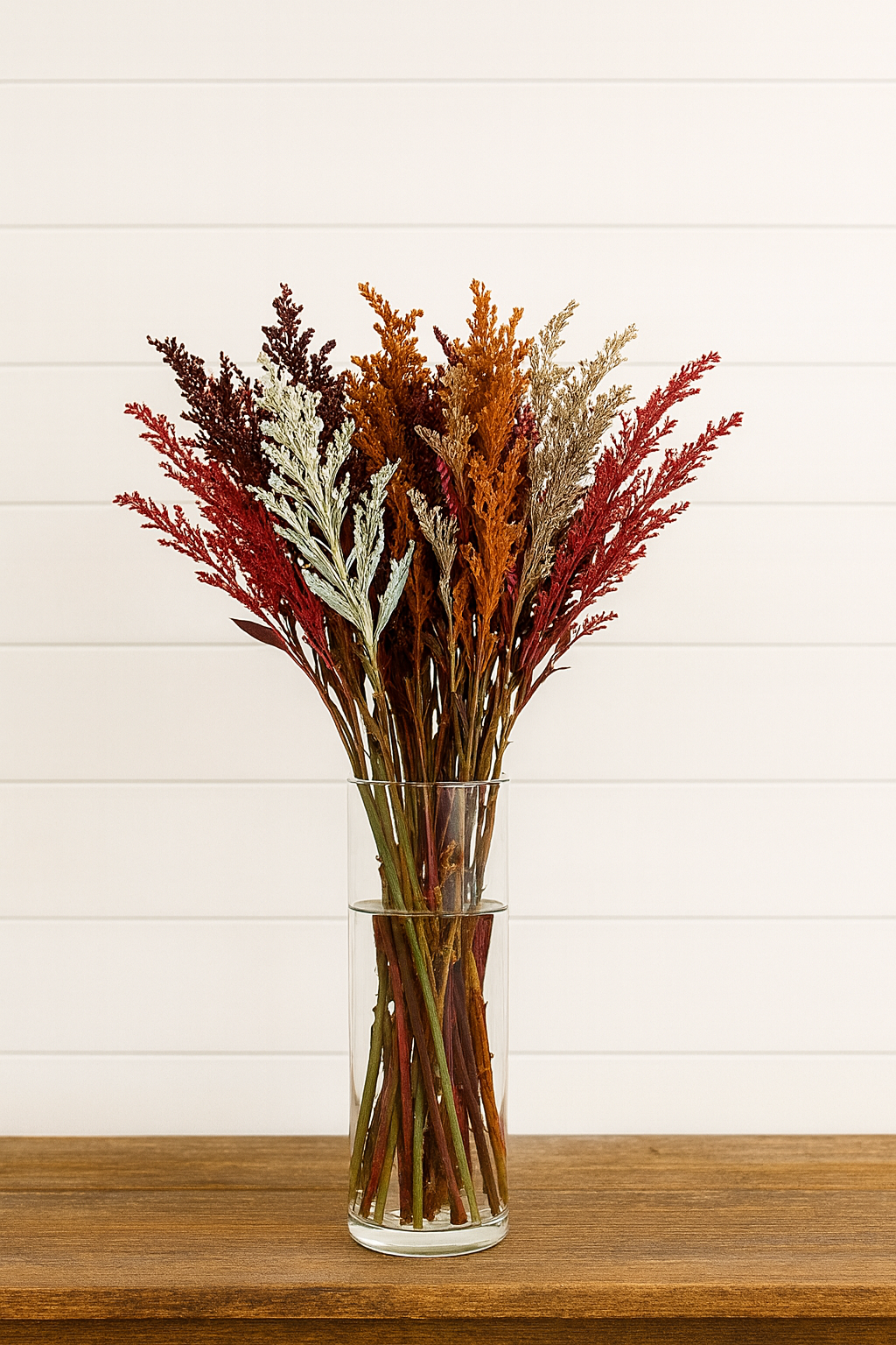 Preserved Solidago Fall Assorted Stems – Autumn Harvest Foliage Bunches 🍁✨