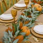 Magnolia & Seeded Eucalyptus Garland – Fresh Handmade Greenery for Table Runners, Mantels, Weddings, Thanksgiving & Fall Décor – Real Farm-Grown Foliage