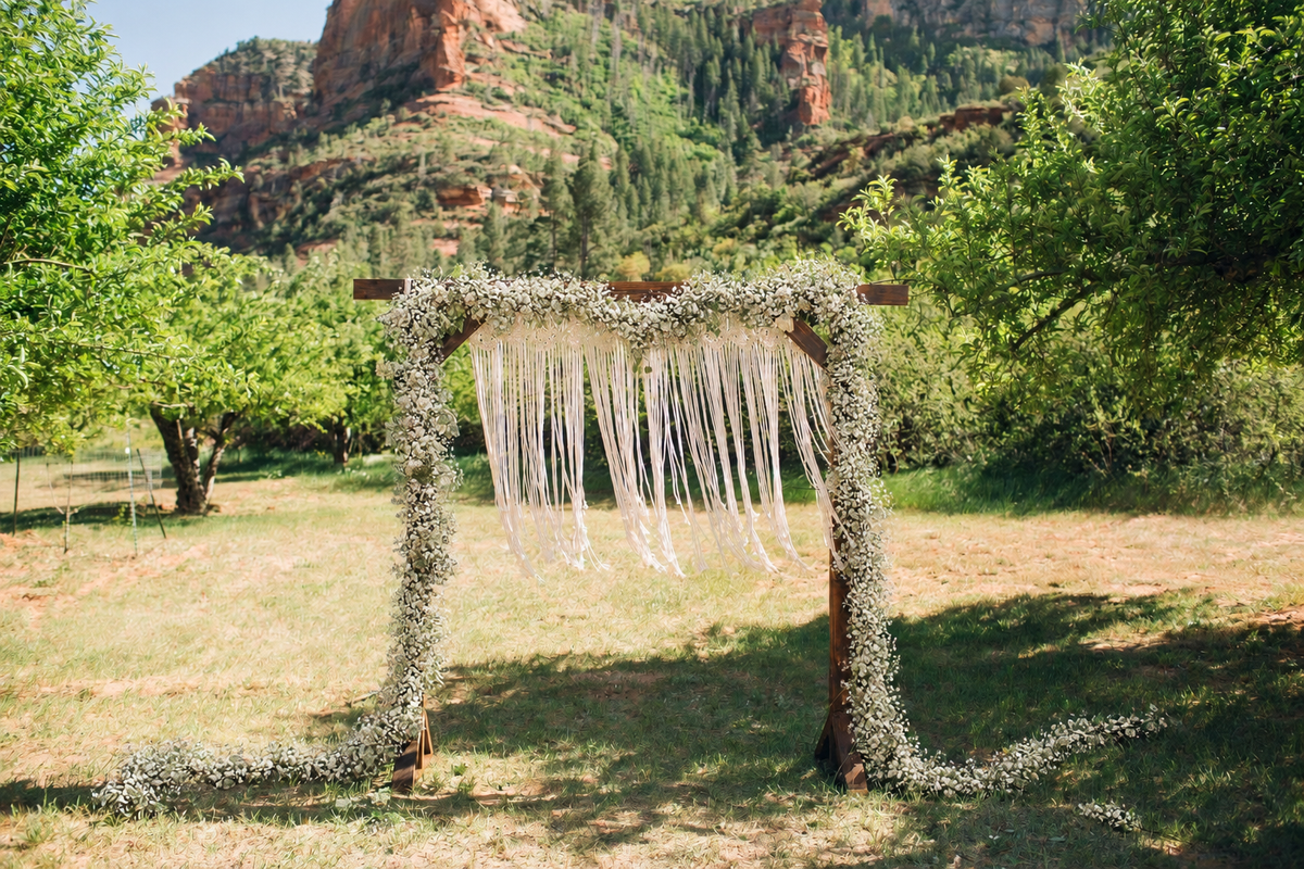 Say “I Do” Under a Cloud of Blooms.