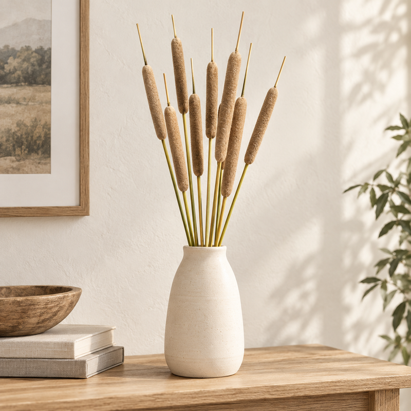 Cattail Bunches