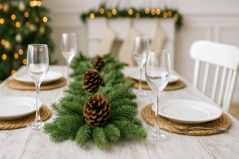 Noble Fir Garland with Cones | 4 ft, 6 ft, 10 ft | Christmas Collection, Christmas Décor & Weddings, Christmas Centerpieces (TK) (Copy)