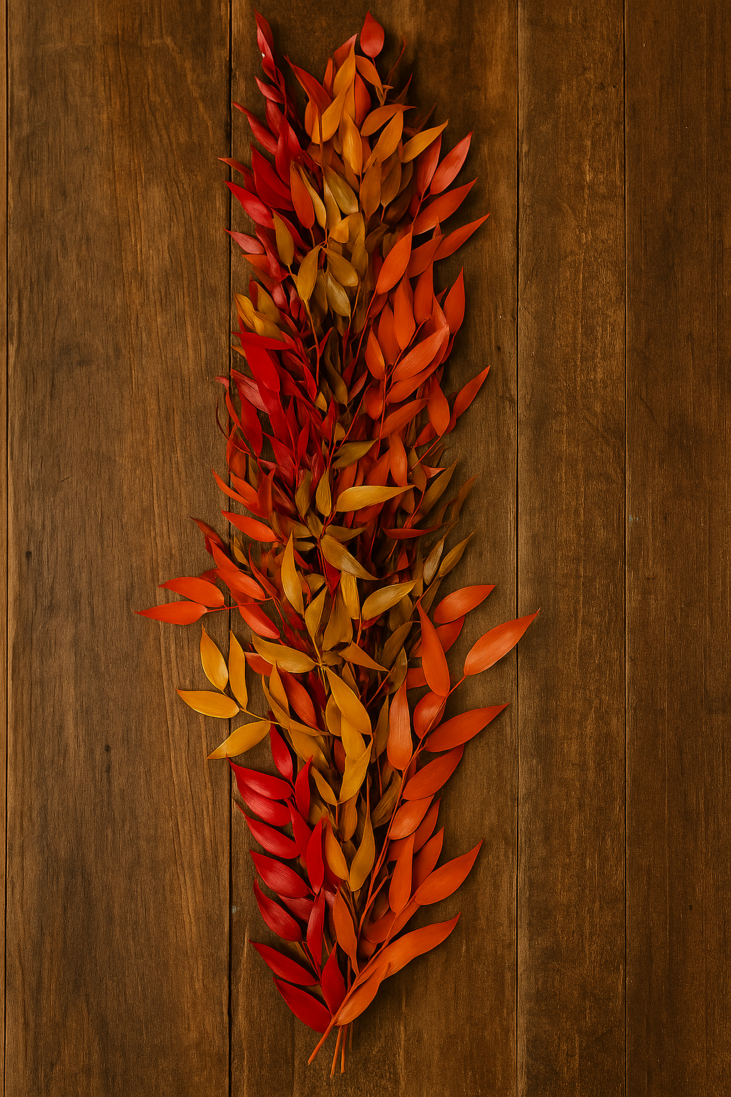 Harvest Flame Ruscus Garland | Fall Designer Collection, Thanksgiving Décor & Weddings, Fall Centerpieces