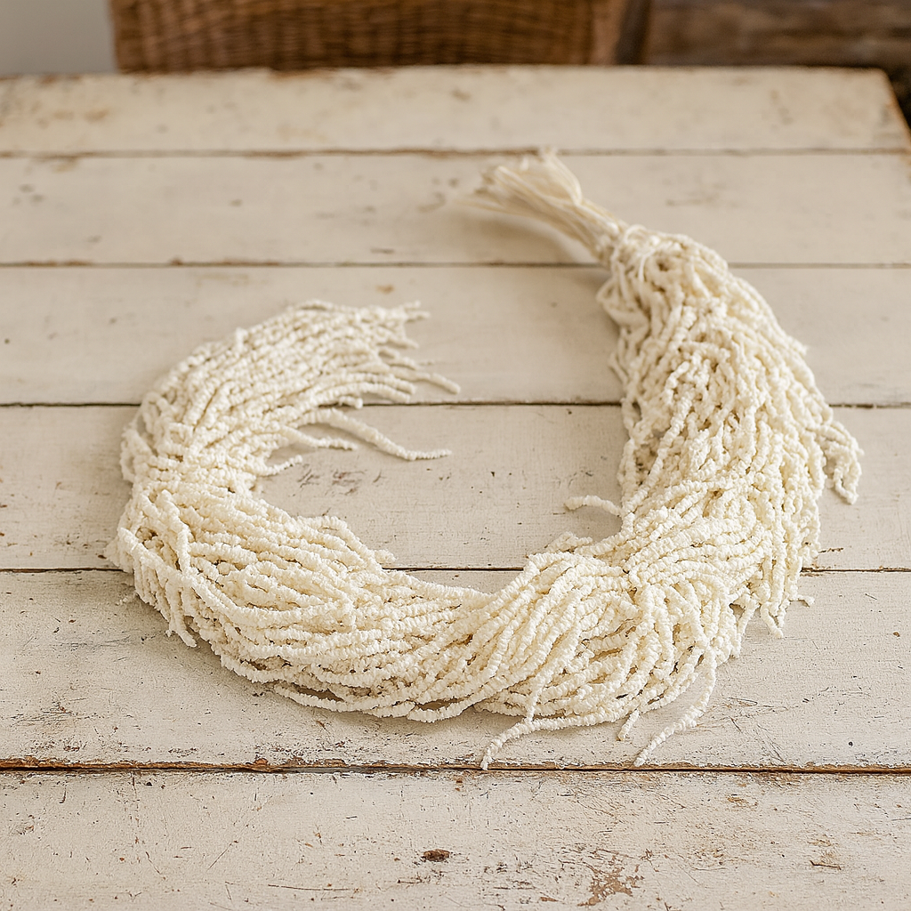 Bleached White Hanging Amaranthus- BEAUTIFUL!!!