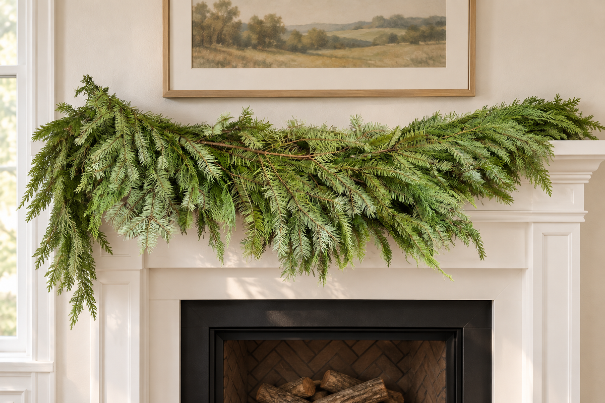 Deck the mantel. Welcome the season.