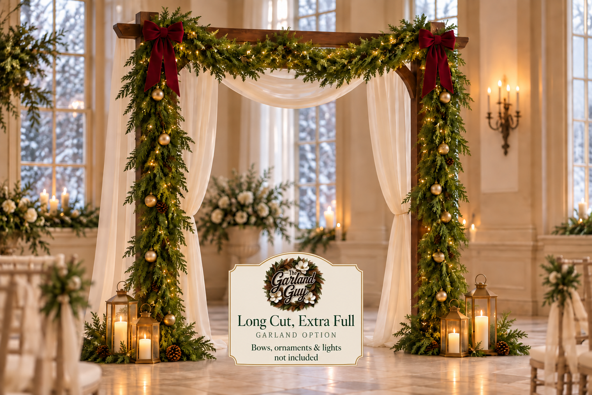 Frame Your Forever in Christmas Greens.
