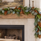 Magnolia, Leyland Cypress, Silver Dollar, Seeded Eucalyptus Garland