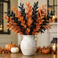 Orange & Black Tinted Italian Ruscus – Fresh Cut Foliage