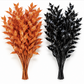 Orange & Black Tinted Italian Ruscus – Fresh Cut Foliage