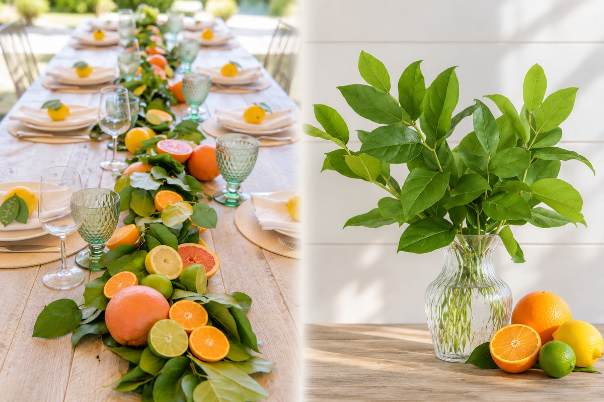 Fresh Greens. A Splash of Citrus.