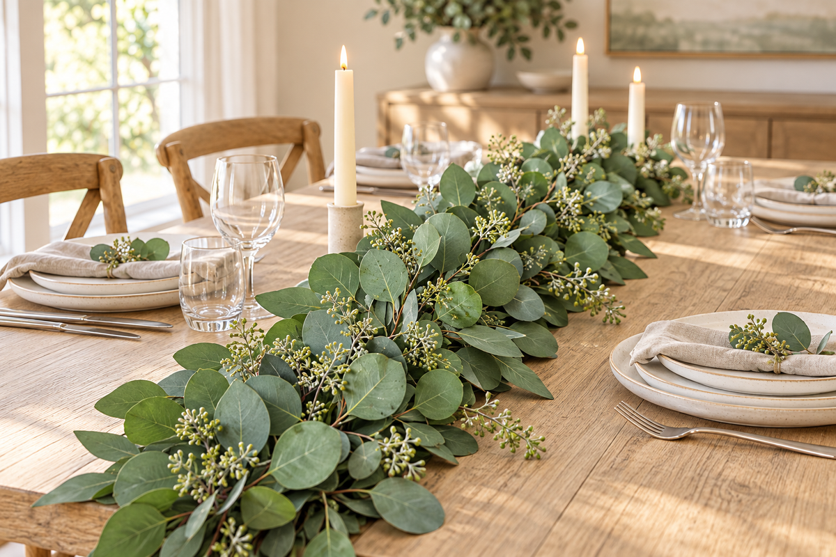 Gather Around Fresh Eucalyptus.