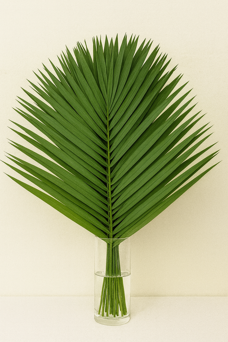 Teepee Palm Foliage Bunches – 15 Stems (28–30") | The Garland Guy