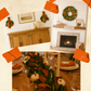 Lush Magnolia Home Décor Set — Wreath + Garland + Swags | Thanksgiving Decor