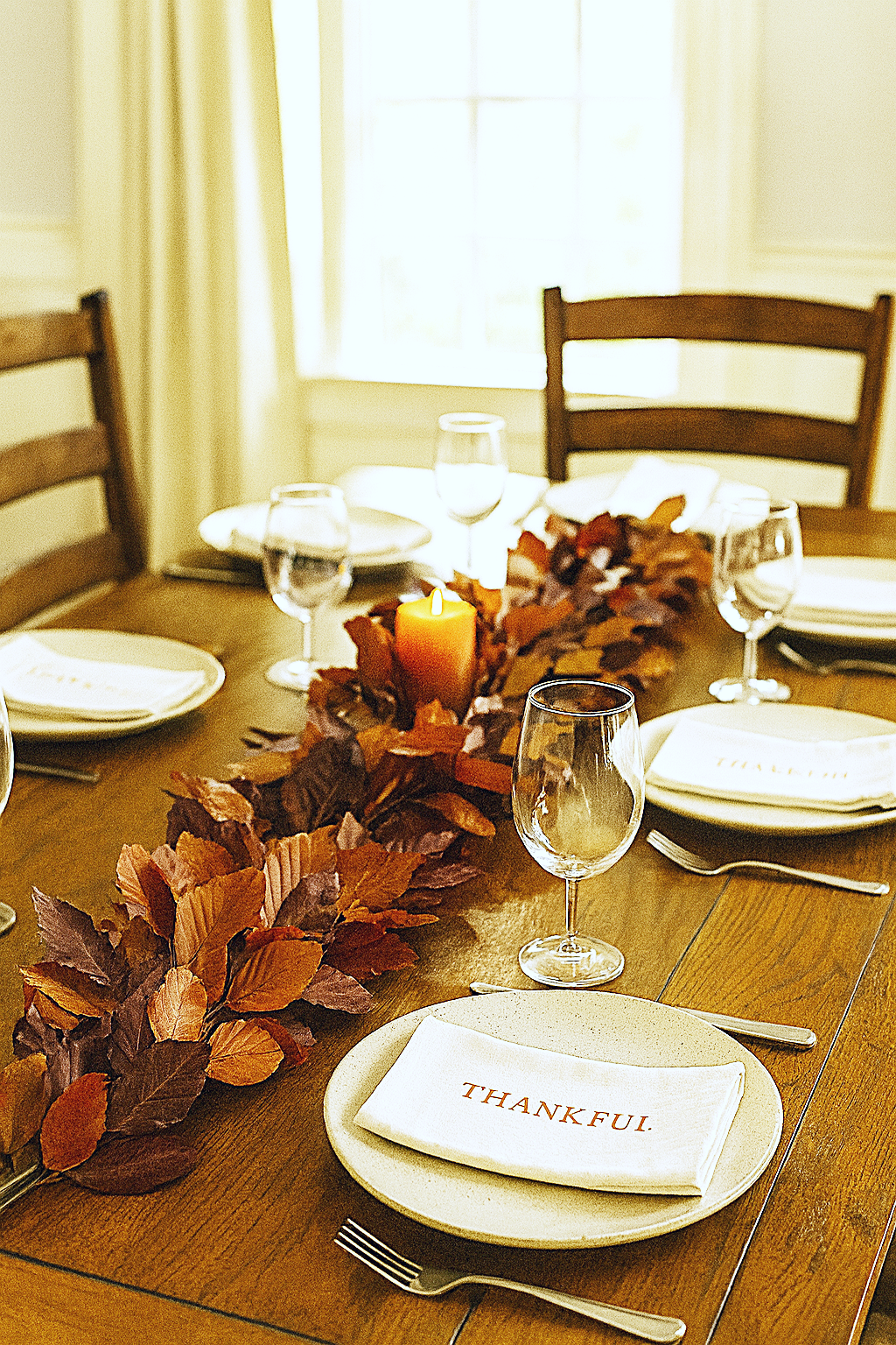 Copper Beech Garland | Fall Designer Collection, Thanksgiving Décor & Weddings, Fall Centerpieces
