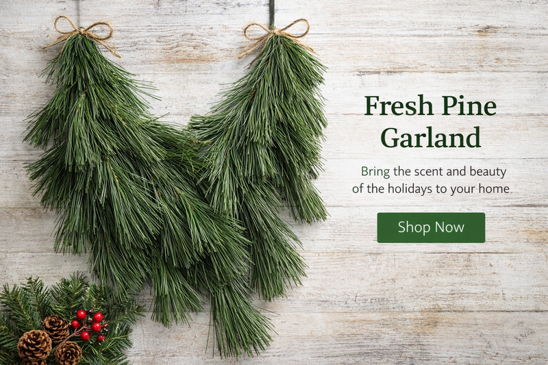 Princess Pine Garland – Elegant, Airy & Christmas-Ready 🌲✨