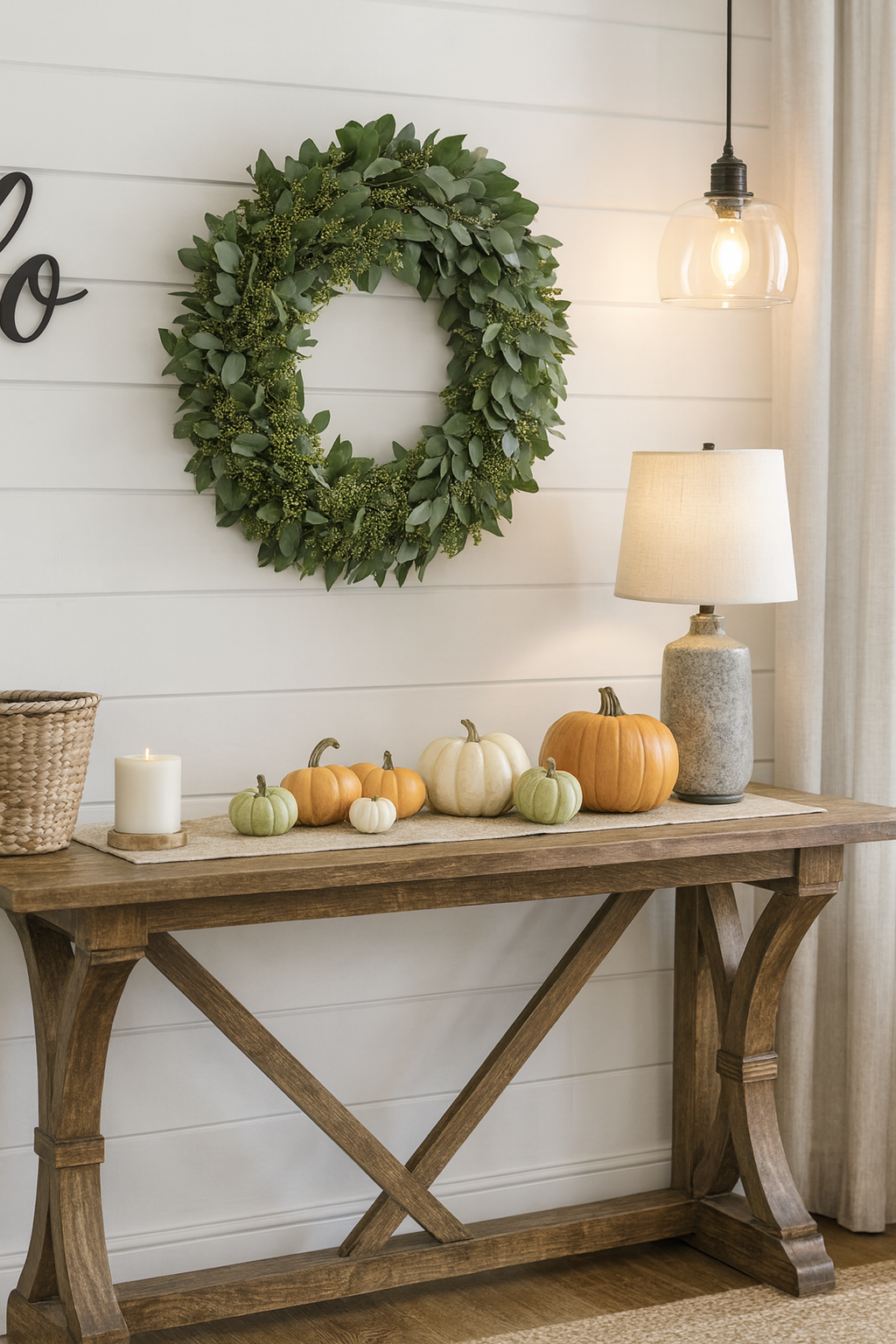 Seeded Eucalyptus Wreath – Elegant Fresh Greenery for Doors, Mantels & Events