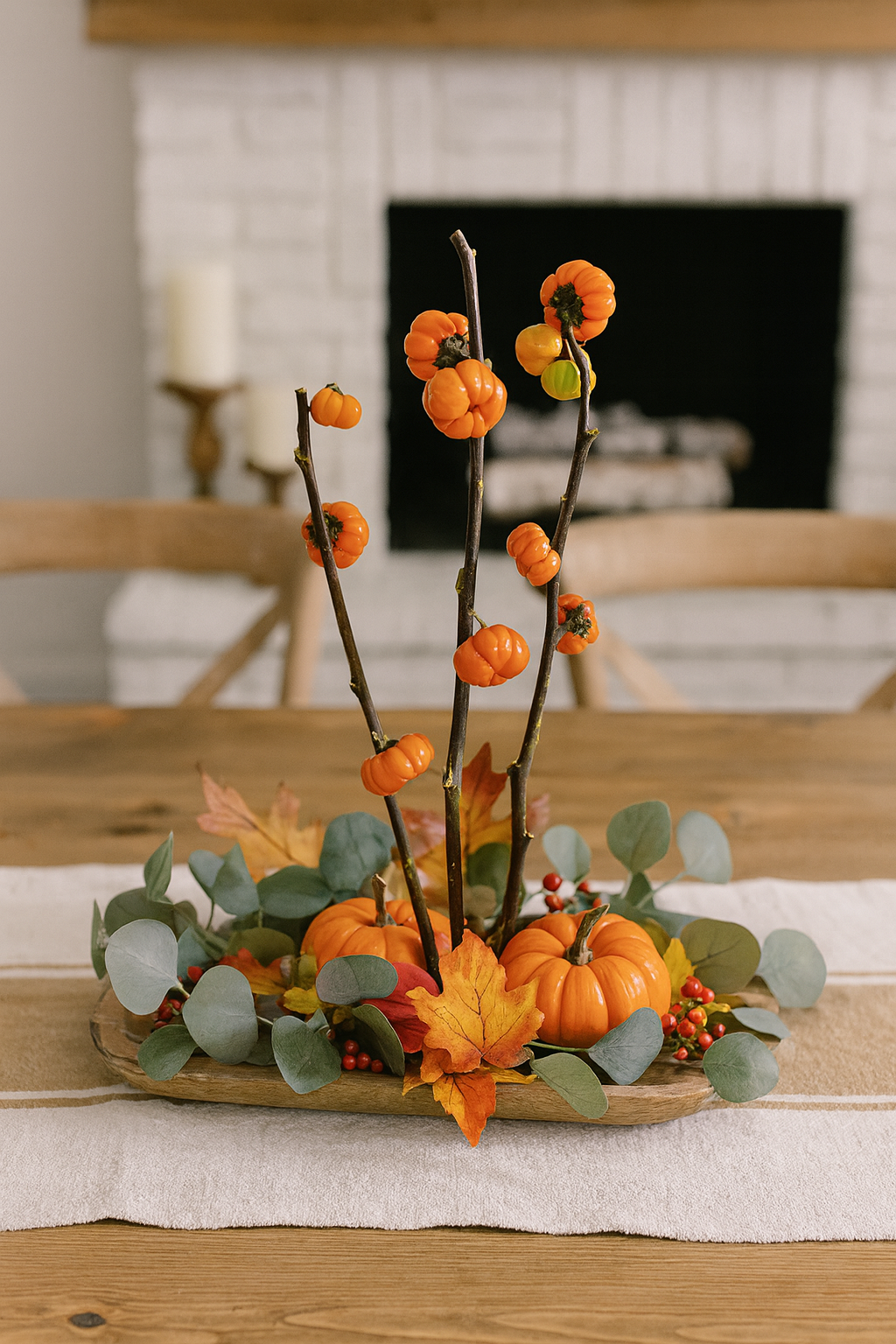 Mini Pumpkin Tree Branches