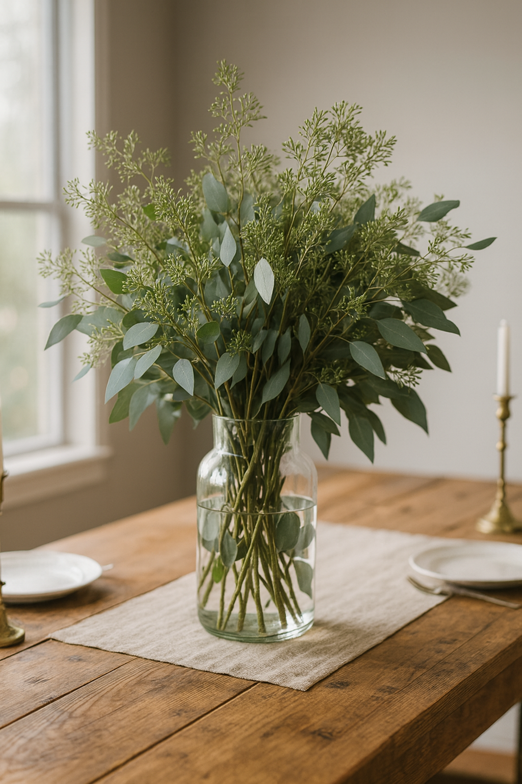 Seeded Eucalyptus Bunches
