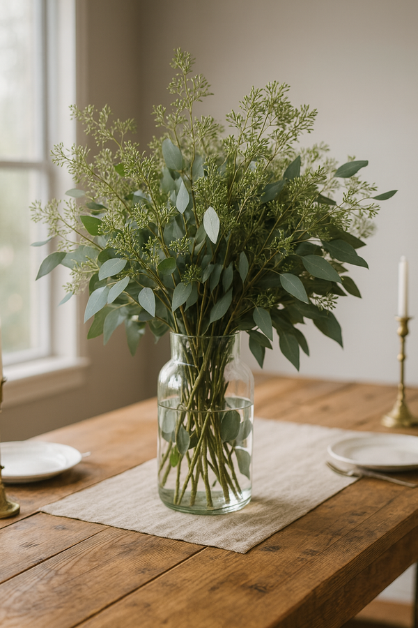 Seeded Eucalyptus Bunches