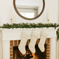 Leyland Cypress, Olive Leaf & Seeded Eucalyptus Garland – Fresh Handcrafted Greenery for Holidays, Weddings & Home
