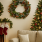 18" and 24" Magnolia, Noble Fir & Seeeded Eucalyptus Wreath – Christmas Decor, Christmas Wreath,  (TK)