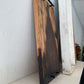 Wood Cutting Board with Handles... Burnt Wood Look