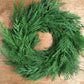 🌿 Fresh Leyland Cypress Wreath – Classic Greenery for Doors, Mantels & Holiday Décor  Available in 18” & 24” sizes (larger custom sizes available by request)