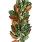 Magnolia, Salal, Seeded Eucalyptus, and Baby Blue Eucalyptus Garland