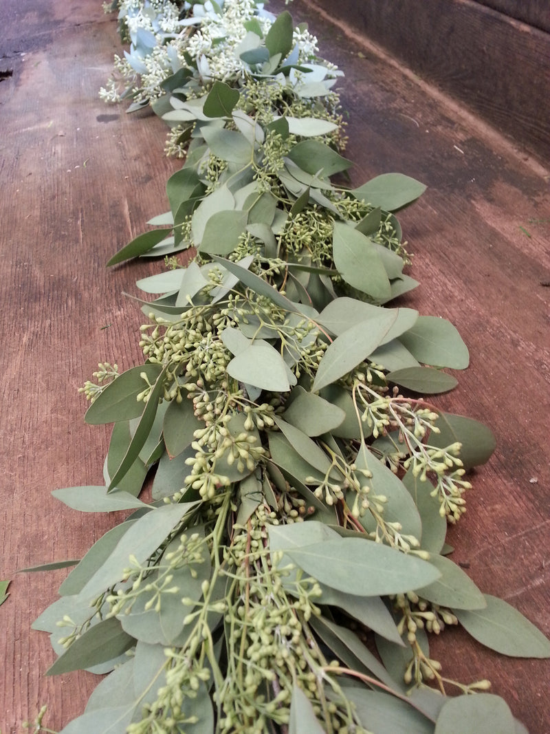 Seeded Eucalyptus Garland